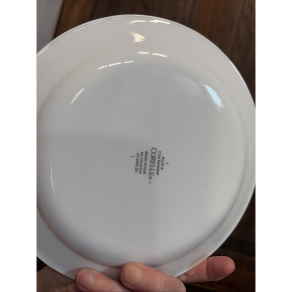 Corelle Chutney Swirl Plates Salad 7" Set Of 7 - Picture 3 of 5
